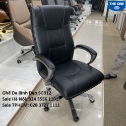 Ghế da lãnh đạo SG912 màu đen