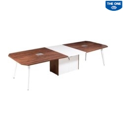 Bàn Họp Chân Sắt 3m6 LUXH3612C10 thiết kế linh hoạt nhỏ gọn