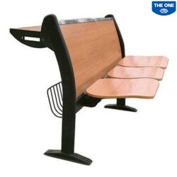 Ghế Băng Chờ 3 Chỗ Đệm Gỗ GPC05G-3