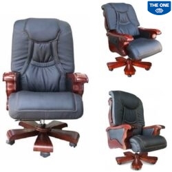 Ghế giám đốc cỡ đại ngả lưng TQ20 màu đen