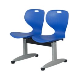 Ghế Phòng Chờ 2 Chỗ Mặt Nhựa GC02-2