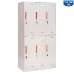 Tủ Locker 6 Khoang TU982-3KD