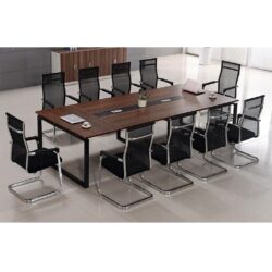 Bàn Họp Chân Sắt 3m BHCS3012 kiểu dáng độc đáo