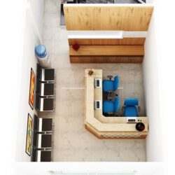 Quầy Lễ Tân QLT05