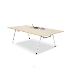 Bàn Họp Chân Sắt 2m4 BH24CA thiết kế gọn nhẹ