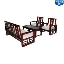 Bộ Bàn Ghế Sofa Gỗ SF72