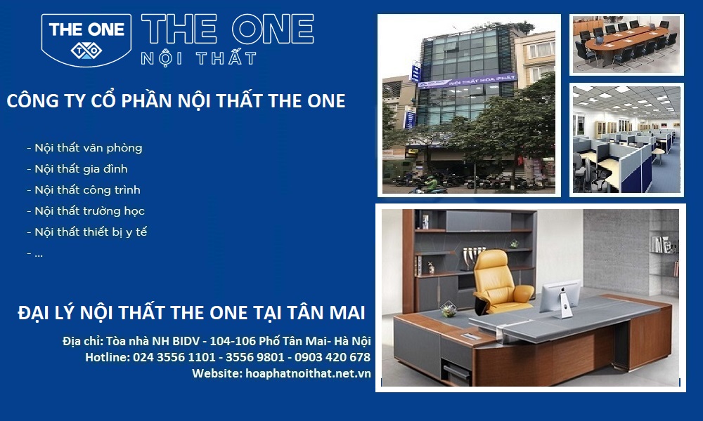 Nội Thất The One Tân Mai - Hoàng Mai - Đơn vị cung cấp ghế ngả văn phòng chính hãng The One