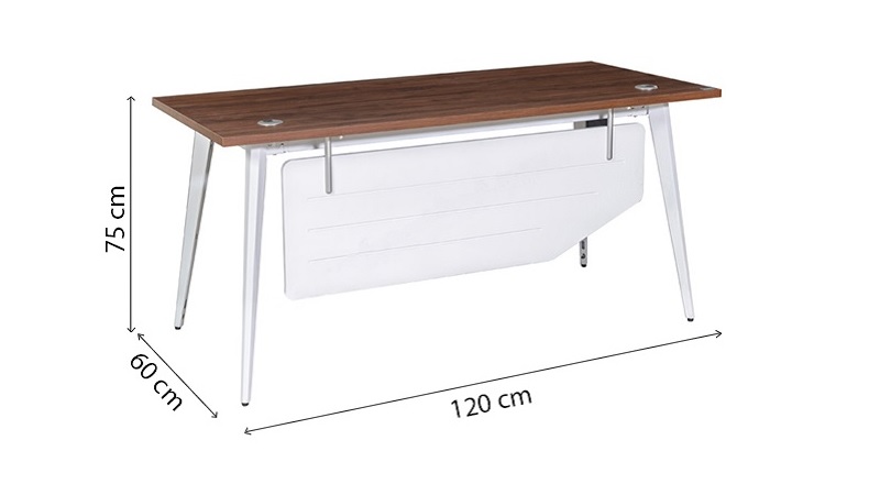 Bàn văn phòng có 3 loại kích thước tiêu chuẩn